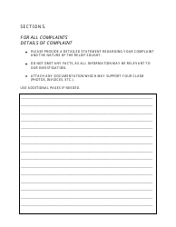 Complaint Form - Nevada, Page 6