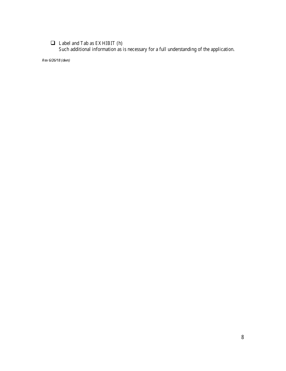 Application for a Permit to Act as an Autonomous Vehicle Network Company (Avnc) - Nevada, Page 8