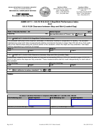 Category 1 Periodic Escalator &amp; Moving Walk Test Record Form - Nevada, Page 3