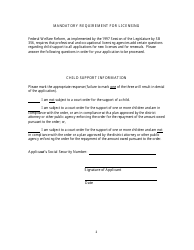 Application for Issuance or Renewal of Id Card for Boiler Special Inspector - Nevada, Page 2