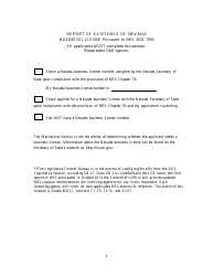 Application for Issuance or Renewal of Id Card for Boiler Special Inspector - Nevada, Page 3