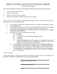 Class II General Air Quality Operating Permit Application for Temporary Construction Sources - Nevada, Page 4