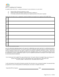 Confidentiality Request Form - Nevada, Page 2