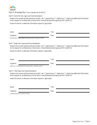 Confidentiality Request Form - Nevada, Page 3