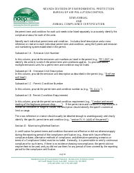Instructions for Compliance Certification Form - Nevada, Page 4