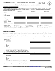 ETA Form 9042 Petition for Trade Adjustment Assistance (Taa), Page 2