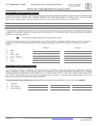 ETA Form 9042 Petition for Trade Adjustment Assistance (Taa), Page 3