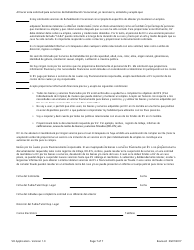 Solicitud Para Servicios De Rehabilitacion Vocacional - Nevada (Spanish), Page 7