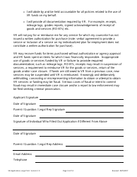 Application for Vocational Rehabilitation Services - Large Print - Nevada, Page 14