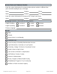 Application for Vocational Rehabilitation Services - Large Print - Nevada, Page 2