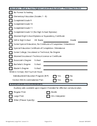 Application for Vocational Rehabilitation Services - Large Print - Nevada, Page 6