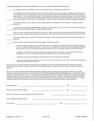 Application for Vocational Rehabilitation Services - Nevada, Page 7