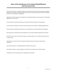 Job Placement Plan - Nevada, Page 2