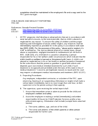 Family Resource Center Policies and Procedures - Nevada, Page 11