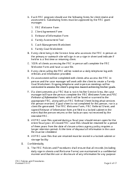 Family Resource Center Policies and Procedures - Nevada, Page 6