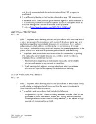 Family Resource Center Policies and Procedures - Nevada, Page 7