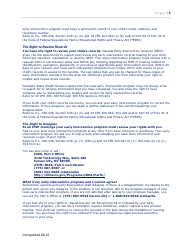 Parent Rights &amp; Responsibilities in Nevada Early Intervention - Nevada, Page 3