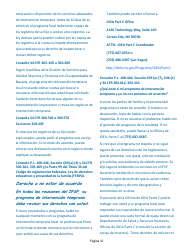 Manual Para Padres - Servicios De Intervencion Temprana De Nevada - Nevada (Spanish), Page 14