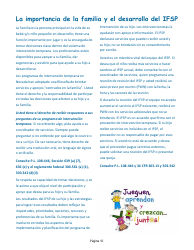 Manual Para Padres - Servicios De Intervencion Temprana De Nevada - Nevada (Spanish), Page 20