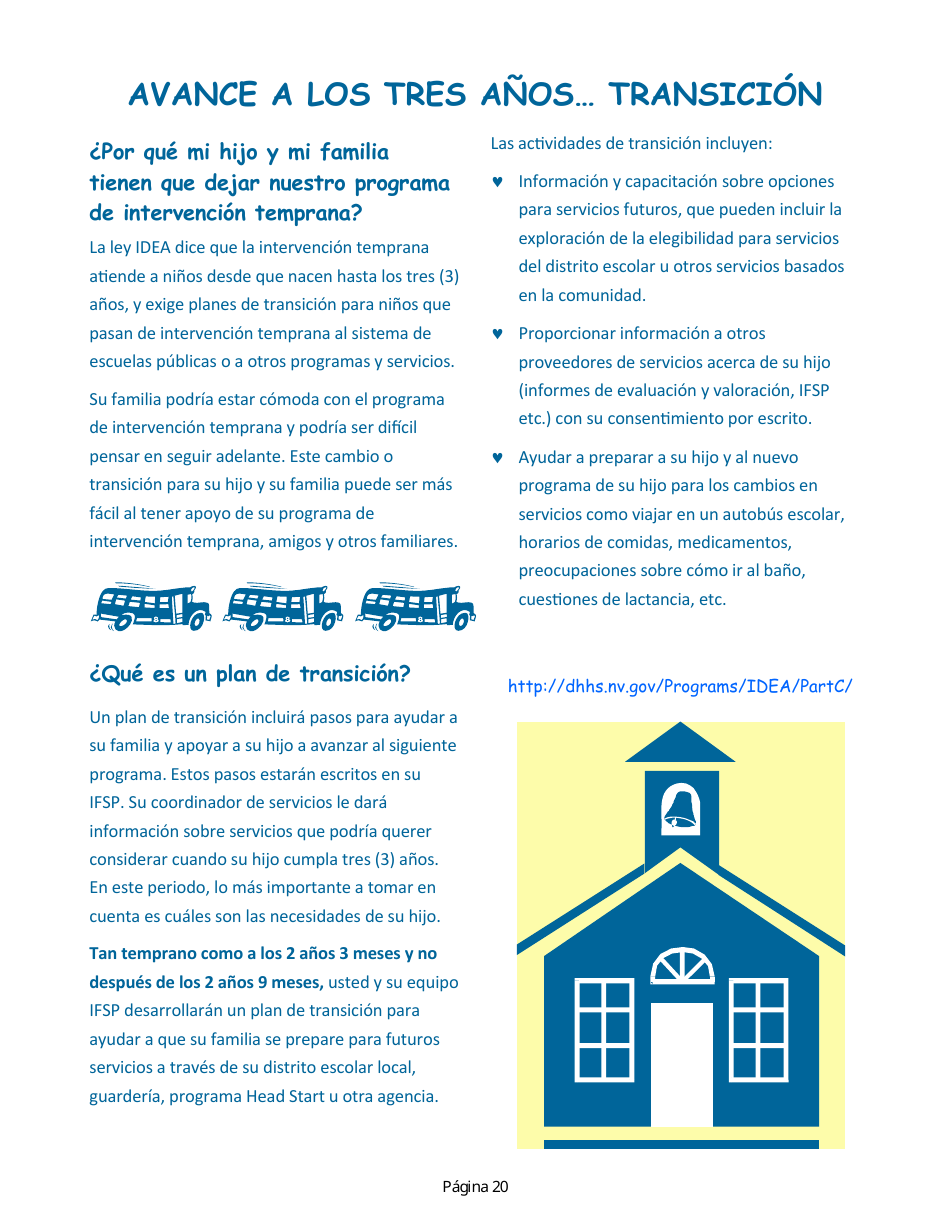 Manual Para Padres - Servicios De Intervencion Temprana De Nevada - Nevada (Spanish), Page 24