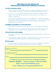 Manual Para Padres - Servicios De Intervencion Temprana De Nevada - Nevada (Spanish), Page 2