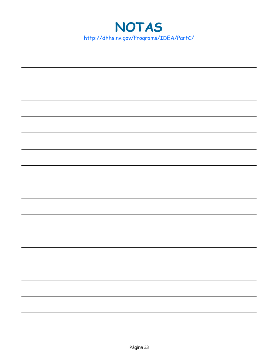 Manual Para Padres - Servicios De Intervencion Temprana De Nevada - Nevada (Spanish), Page 37