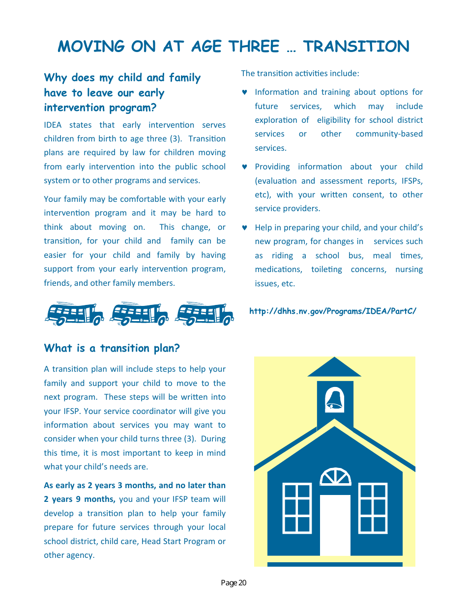 Parent Handbook - Nevadas Early Intervention Services System (Neis) - Nevada, Page 24