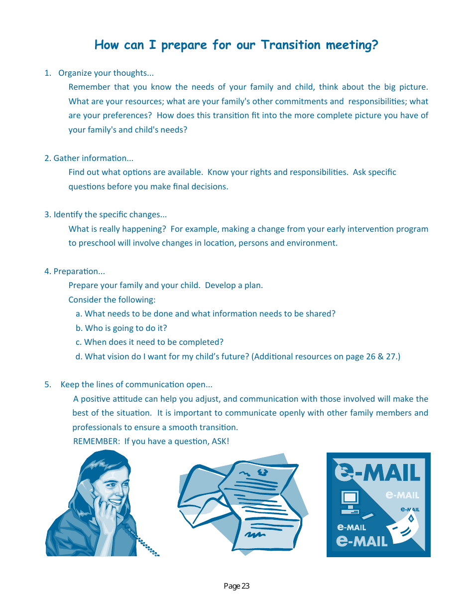 Parent Handbook - Nevadas Early Intervention Services System (Neis) - Nevada, Page 27