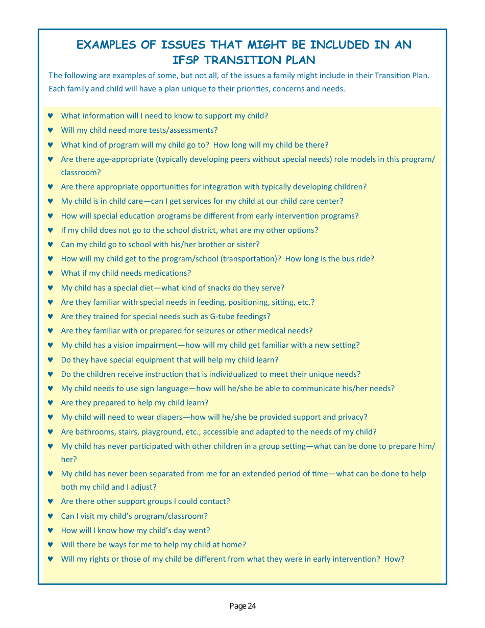 Parent Handbook - Nevadas Early Intervention Services System (Neis) - Nevada, Page 28