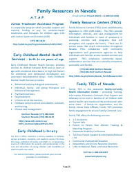 Parent Handbook - Nevada&#039;s Early Intervention Services System (Neis) - Nevada, Page 30