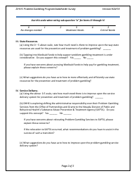 Stakeholder Survey - Nevada, Page 2
