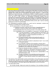 Transition Effective Practice Guidelines - Nevada Early Intervention Services (Neis) - Nevada, Page 24