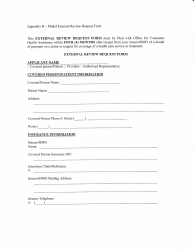 Document preview: Appendix B Model Extemal Review Request Form - Nevada