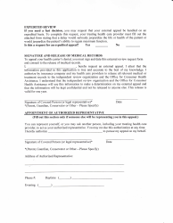 Appendix B Model Extemal Review Request Form - Nevada, Page 3