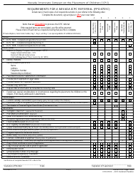 Document preview: Form FPO-0701C Icpc General Checklist - Nevada