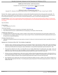 Form FPO-0701C Icpc General Checklist - Nevada, Page 2