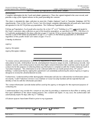 Form FPO0802A Nytd Follow-Up Population Contact and Consent - Nevada