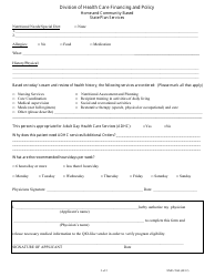 Form NMO-7060 Physician Evaluation for Adult Day Health Care Services - Nevada, Page 2