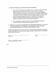 Form 83241 Certification of Hospital Participation - Medicaid Supplemental Payment Program - Nevada, Page 3
