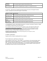 Instructions for Form FA-19 Level of Care Assessment Form for Nursing Facilities - Nevada, Page 3