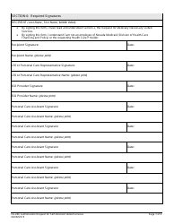 Form FA-24C Authorization Request for Self-directed Skilled Services - Nevada, Page 7