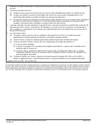Form FA-24C Authorization Request for Self-directed Skilled Services - Nevada, Page 9