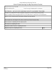 Form FA-30 Out-of-State Nursing Facility Placement Packet - Nevada, Page 4