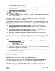Instructions for Form FA-30 Out-of-State Nursing Facility Placement Packet - Nevada, Page 3
