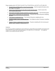 Instructions for Form FA-30 Out-of-State Nursing Facility Placement Packet - Nevada, Page 4