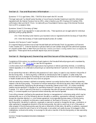 Form FA-31A Provider Revalidation Application (Individuals) - Nevada, Page 2