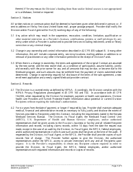 Form FA-31C Provider Initial Enrollment Application (Individuals) - Nevada, Page 12