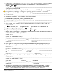 Form FA-31C Provider Initial Enrollment Application (Individuals) - Nevada, Page 5