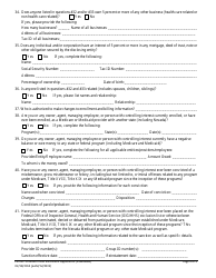 Form FA-31C Provider Initial Enrollment Application (Individuals) - Nevada, Page 7