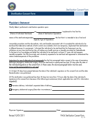 Form FA-56 Sterillization Consent Form - Nevada, Page 3